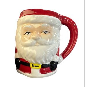 Holiday Style Santa Claus Retro Inspired Ceramic Christmas Mug Coffee